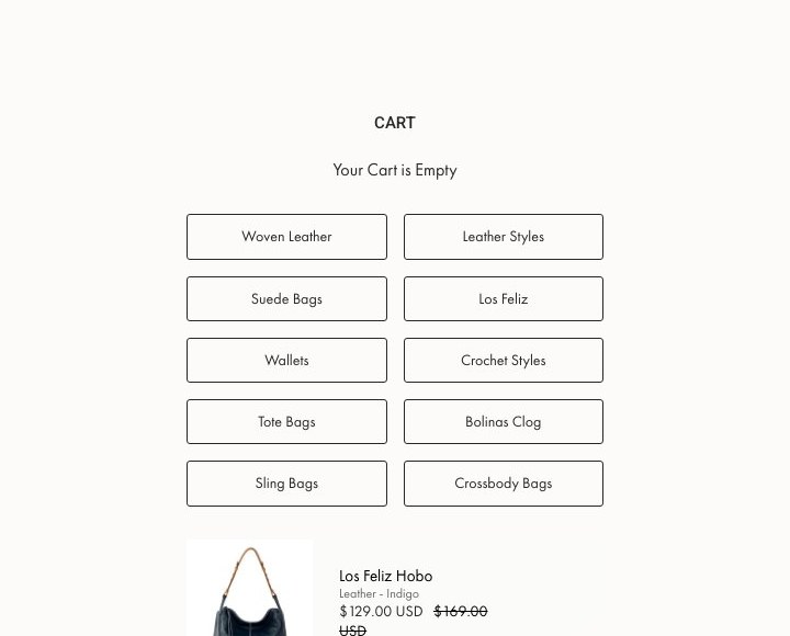 The Sak — Cart (No Shipping Bar)