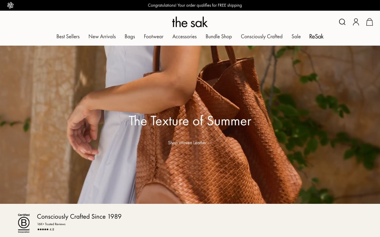 The Sak — Klaviyo Spin-to-Win Popup